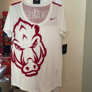 Womens Arkansas Razorbacks tshirt